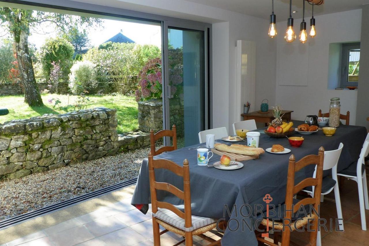 Villa Belle Longere En Campagne A Larmor Baden Exterior foto