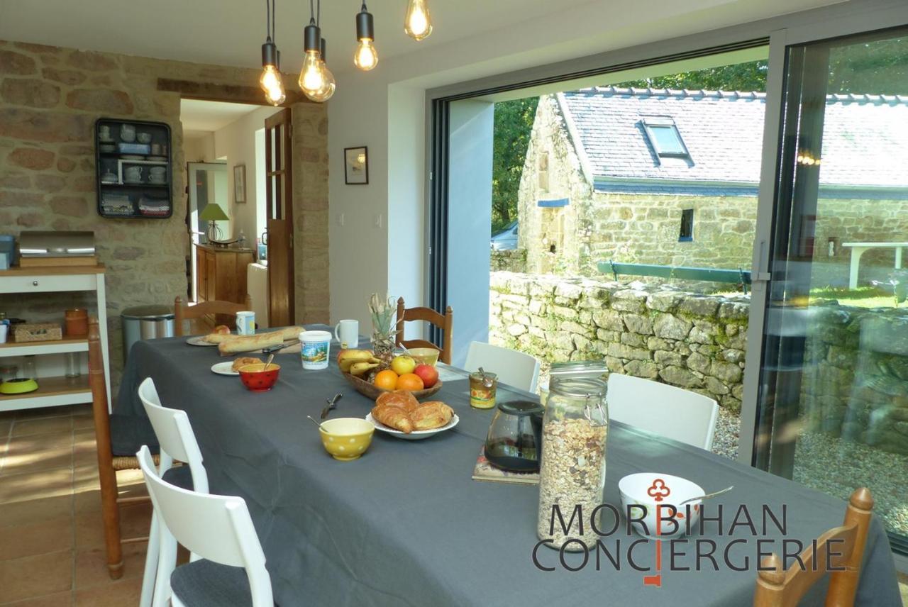Villa Belle Longere En Campagne A Larmor Baden Exterior foto